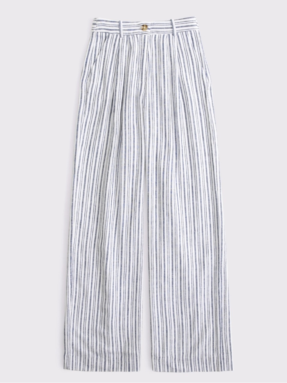 NWOT Abercrombie & Fitch Sloan Wide Leg Linen Pants - Picture 6 of 9